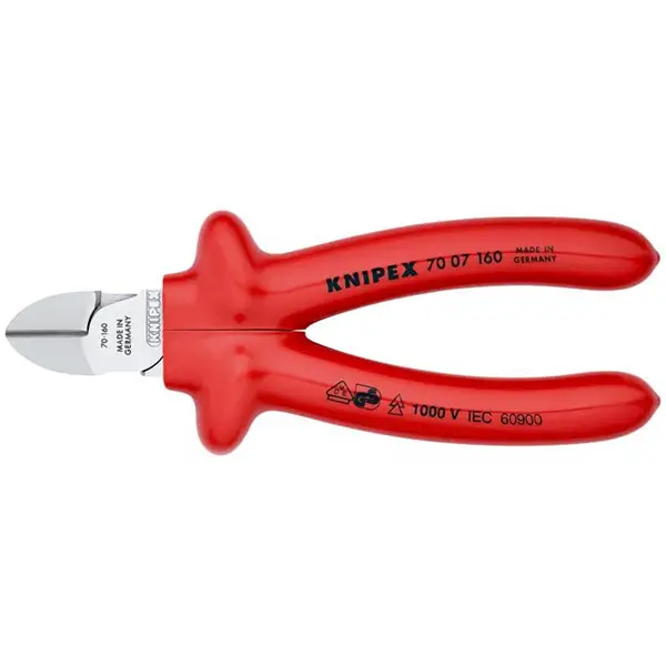Kìm cắt cách điện 1000V KNIPEX 70 07 160