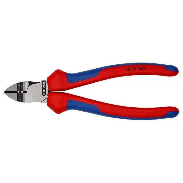Kìm cắt cạnh tuốt dây Knipex 14 22 160