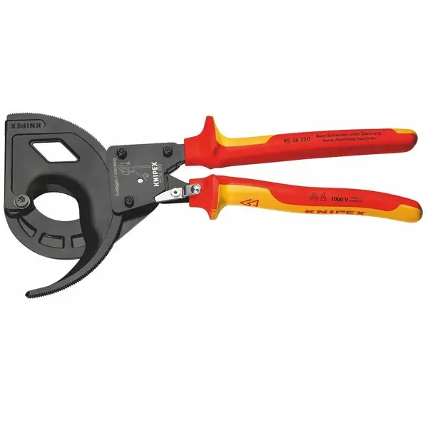 KÌM CẮT CÁP 32MM 95 36 250 CÁCH ĐIỆN 1000V KNIPEX