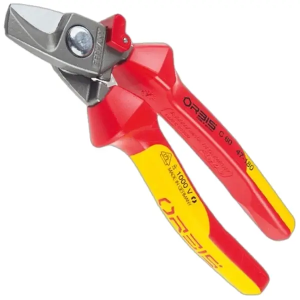Kìm cắt cáp điện ngàm cong VDE Orbis 47-1800 Series