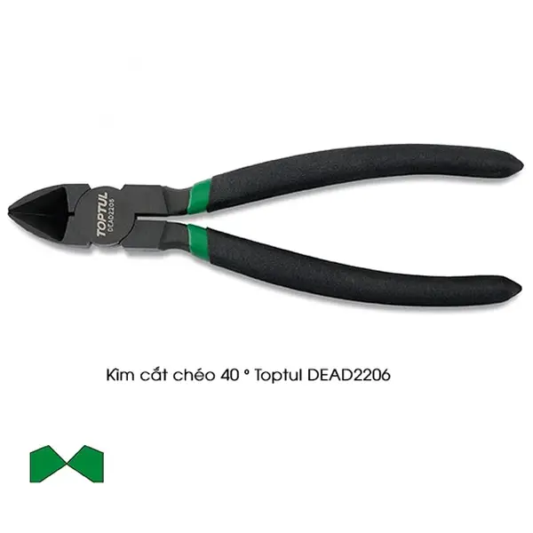 Kìm cắt chéo 40 Độ TOPTUL DEAD2206