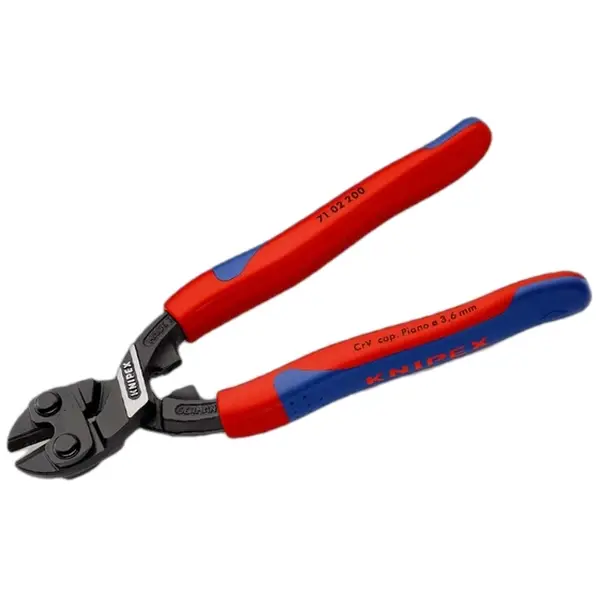 Kìm Cắt cộng lực Knipex 71 02 200 Lưỡi cắt 64 HRC