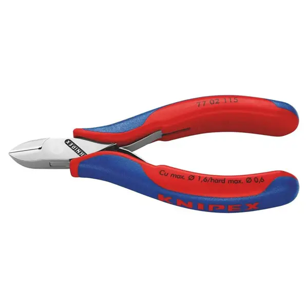 Kìm cắt linh kiện điện tử 115mm KNIPEX 77 02 115
