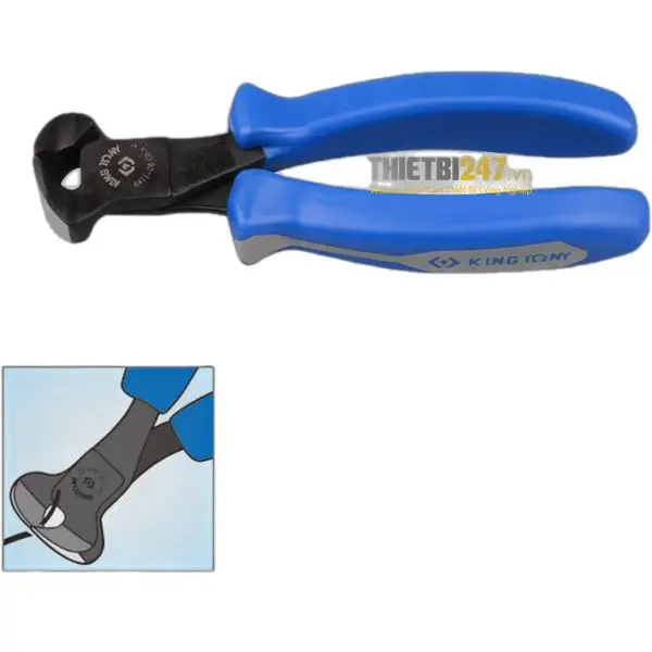 Kìm cắt lưỡi bằng 163mm Kingtony 6411-06