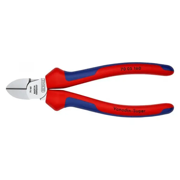 Kìm cắt mặt chéo KNIPEX MẠ CHROME 70 05 160