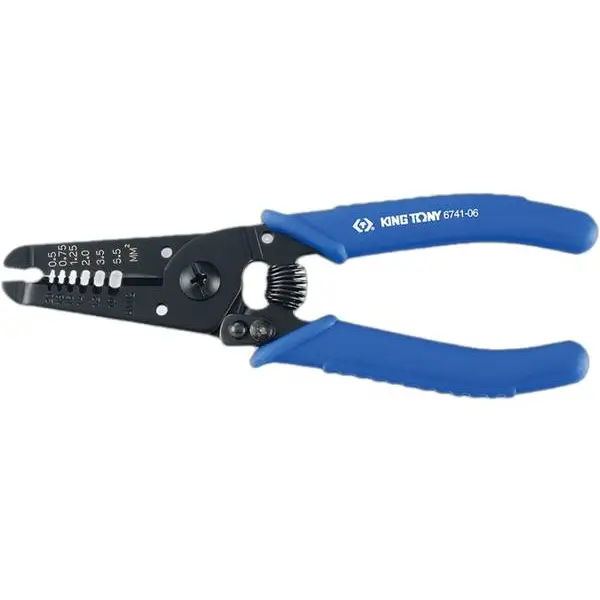 Kìm cắt tuốt dây điện 6741-06 Kingtony