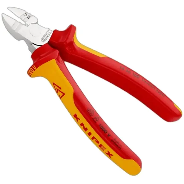 Kìm cắt tuốt dây Knipex 14 26 160 cán cách điện VDE