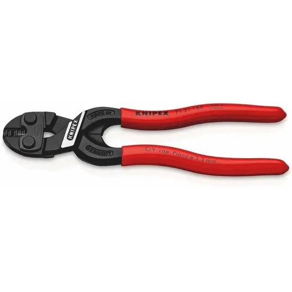 KÌM CỘNG LỰC NHỎ GỌN KNIPEX COBOLT DÀI 160 MM 71 31 160 CÓ RÃNH LƯỠI CẮT