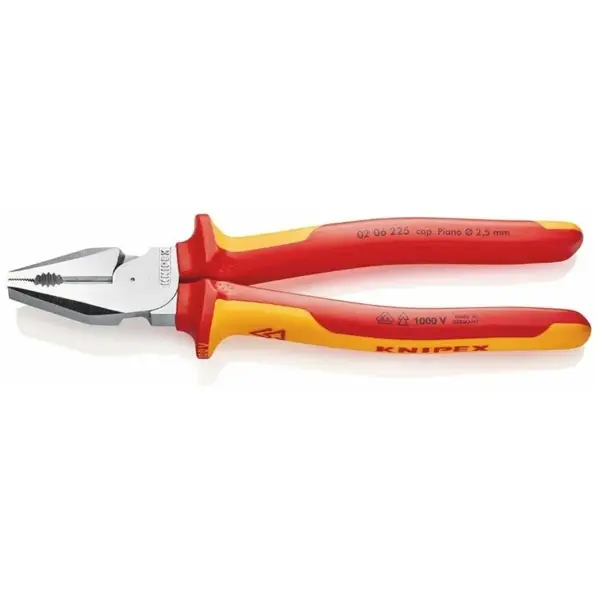 KÌM ĐA NĂNG MẠ CROM, CÁCH ĐIỆN KNIPEX DÀI 225MM 02 06 225