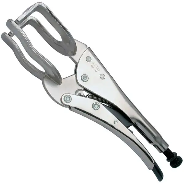 Kìm kẹp hàn ELORA 510-280, bấm chết, ngàm 0-60mm