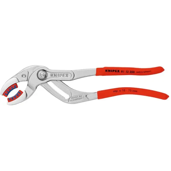 KÌM KẸP ỐNG CÓ HÀM NHỰA KNIPEX DÀI 250 MM 81 13 250