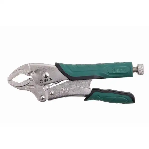 Kìm khóa X mũi cong 7 inch SATA 71001 - X-Jaw Locking Pliers 7 inch