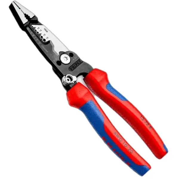 Kìm lắp điện đa năng cắt, tuốt, kẹp Knipex 13 72 8 Germany