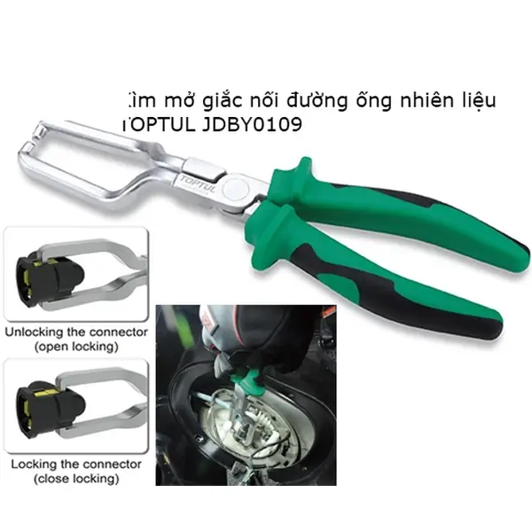 Kìm mở giắc nối ống nhiên liệu TOPTUL JDBY0109