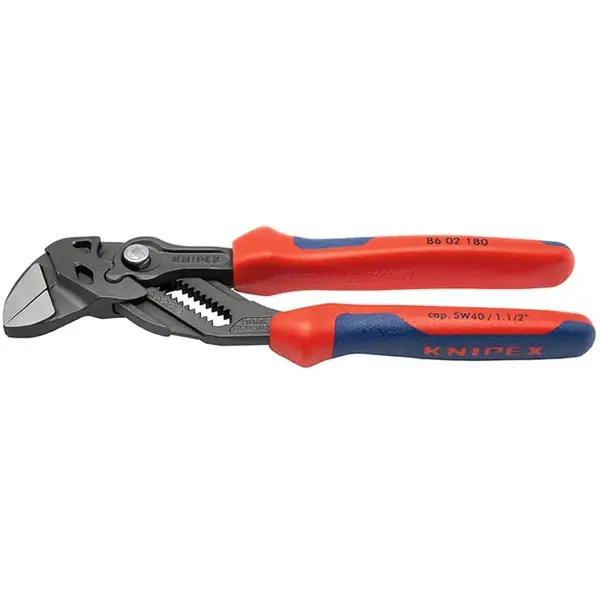 KÌM MỎ LẾCH KNIPEX CHỐNG TRƯỢT DÀI 180 MM 86 02 180