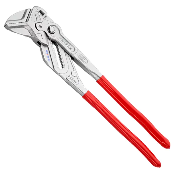 Kìm mỏ lết Knipex 86 03 400, bản XL cho thao tác công nghiệp