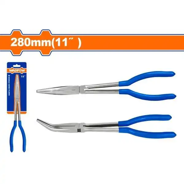 Kìm Mũi Dài Cong 45 Độ 11 inch WPL2E11 WADFOW