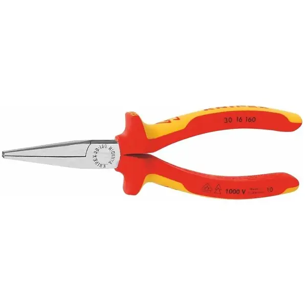 KÌM MŨI NHỌN ĐẦU BẰNG CÁCH ĐIỆN 1000V KNIPEX 30 16 160