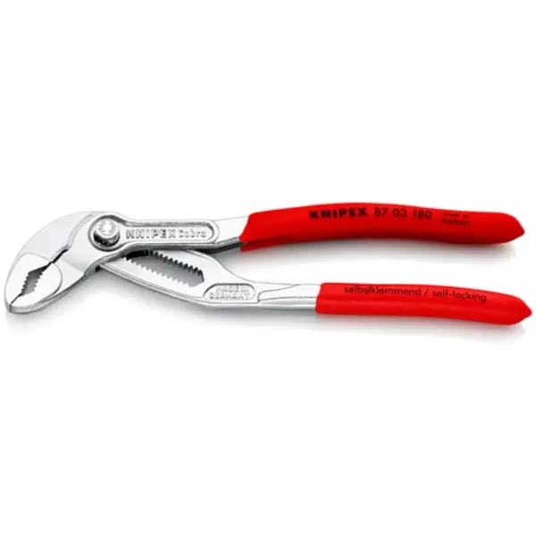 KÌM NƯỚC COBRA MẠ CROM KNIPEX 180MM 87 03 180