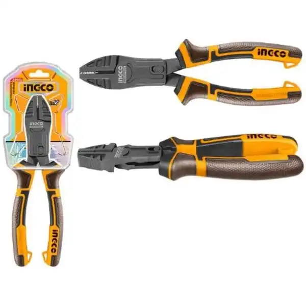 Kìm Răng Trợ Lực Cao Cấp 200Mm (8 inch) HCCP58200 INGCO