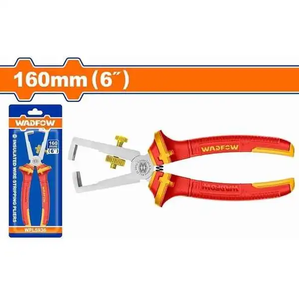 Kìm Tuốt Dây Điện Cách Điện 6 inch WPL5936 WADFOW