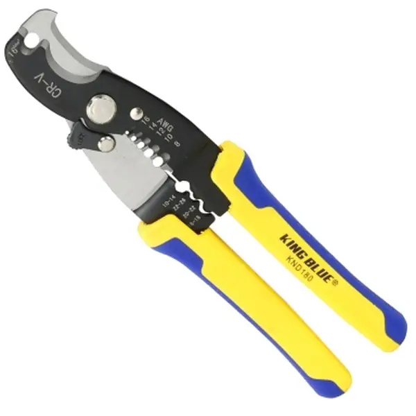 Kìm tuốt dây điện đa năng KND180