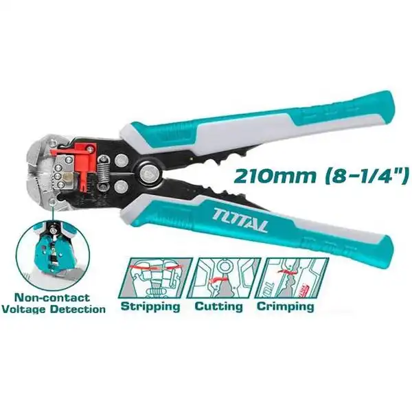 Kìm tuốt dây điện Total THT152429