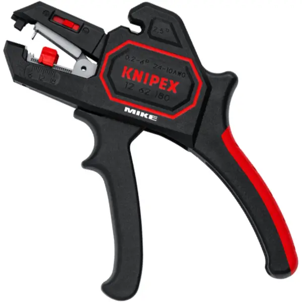 Kìm tuốt dây tự động Knipex 12 62 180 – Nhỏ gọn, tự điều chỉnh