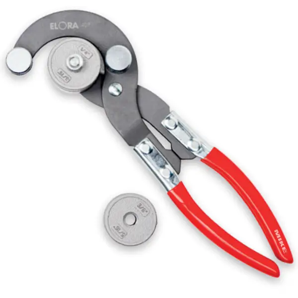 Kìm uốn ống ELORA 407, uốn từ 4, 75-10mm, Made in Germany
