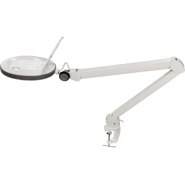 KÍNH LÚP KẸP BÀN CÓ ĐÈN LED CHIẾU SÁNG ⌀125 MM HOLEX 491545