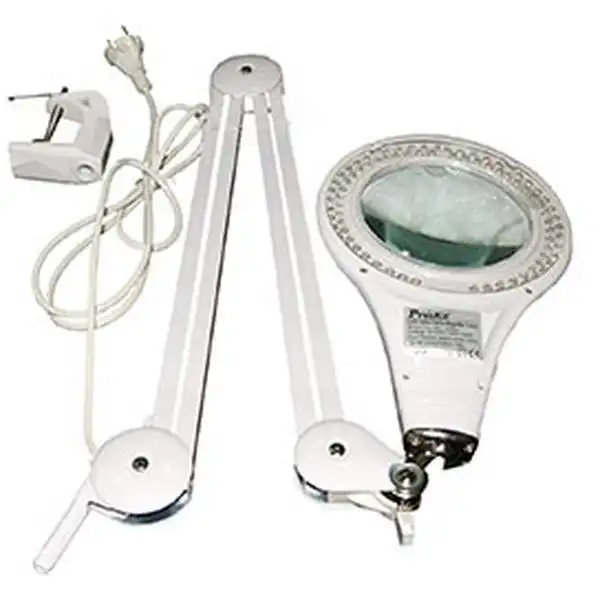 Kính lúp kẹp bàn có đèn led độ phóng đại 2.25X Proskit MA-1209Li
