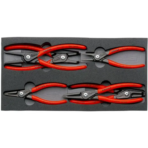 KNIPEX 00 20 01 V02 BỘ KÌM MỞ PHE CHÍNH XÁC TRONG KHAY XỐP 6 CHI TIẾT