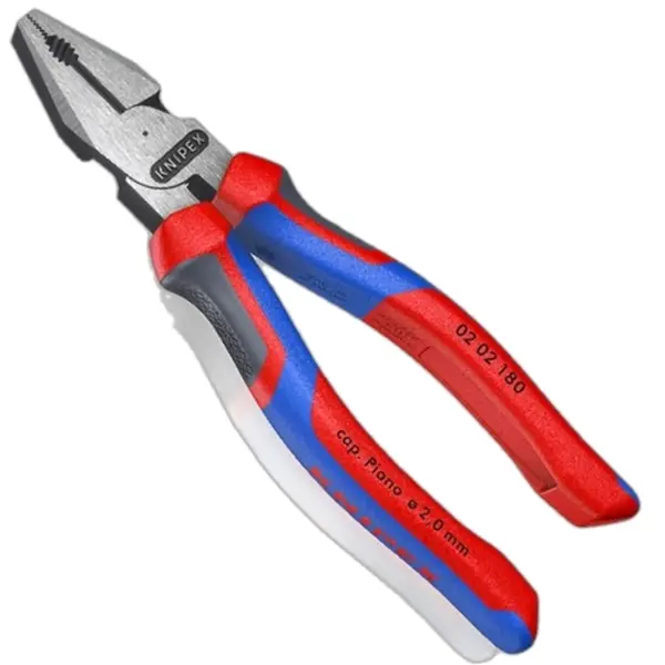 Knipex 02 02 180 Kìm Đa Năng Lưỡi Cắt HRC 63
