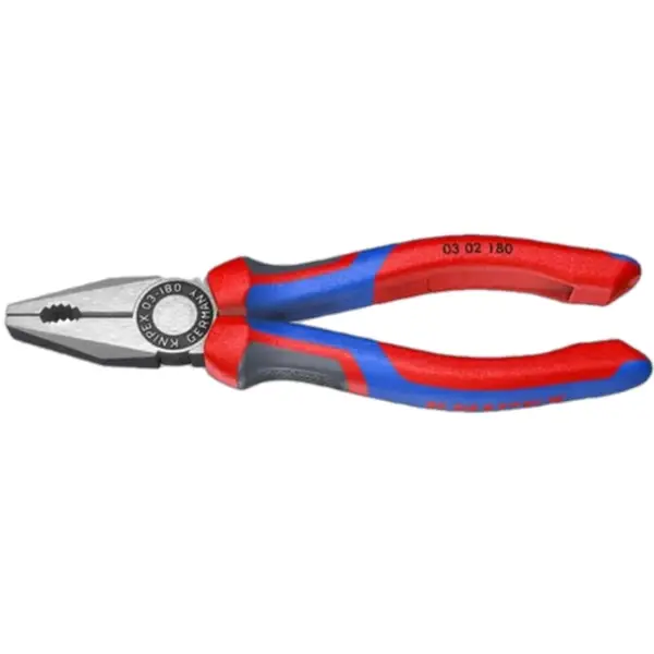 Knipex 03 02 180 Kìm bằng đa năng 7 inch lưỡi cắt 60 HRC