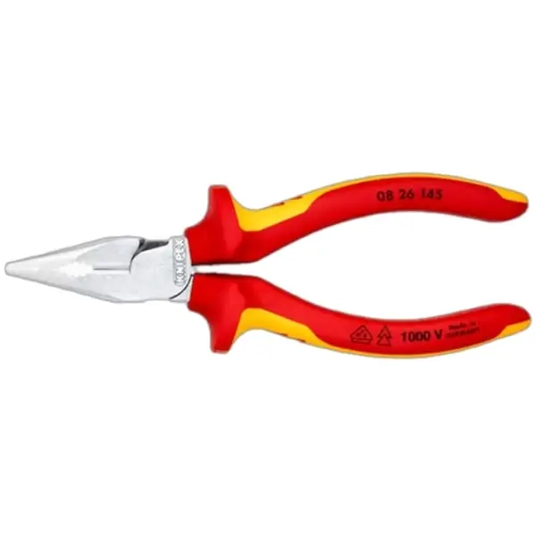 Knipex 08 26 145 Kìm Mũi nhọn cán cách điện
