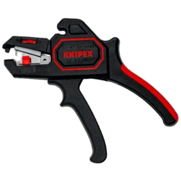 Knipex 12 62 180 Kìm tuốt vỏ dây cáp điện tự động 6 mm2