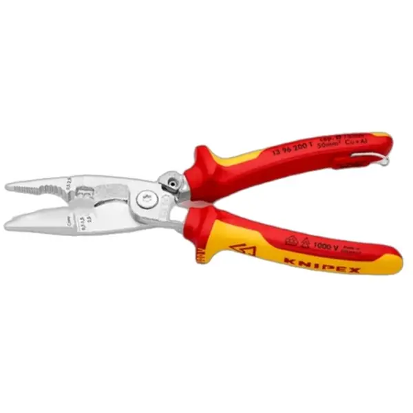 Knipex 13 96 200 T Kìm điện đa năng cách điện 1000V, có móc treo