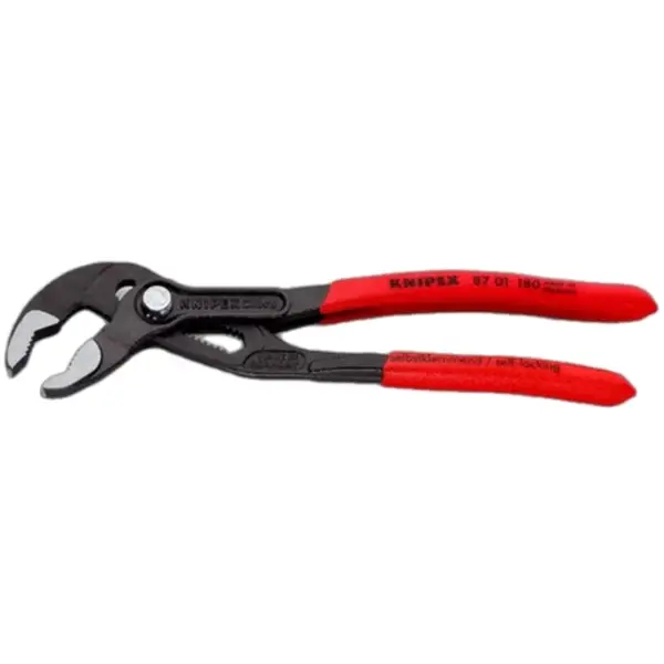 Knipex 87 01 180 Cobra Kìm Mỏ Quạ 180 mm kẹp ống Ø 42