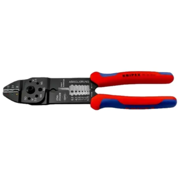 KNIPEX 97 21 215 Kìm Bấm Cos Điện 0, 5 – 6, 0 mm2