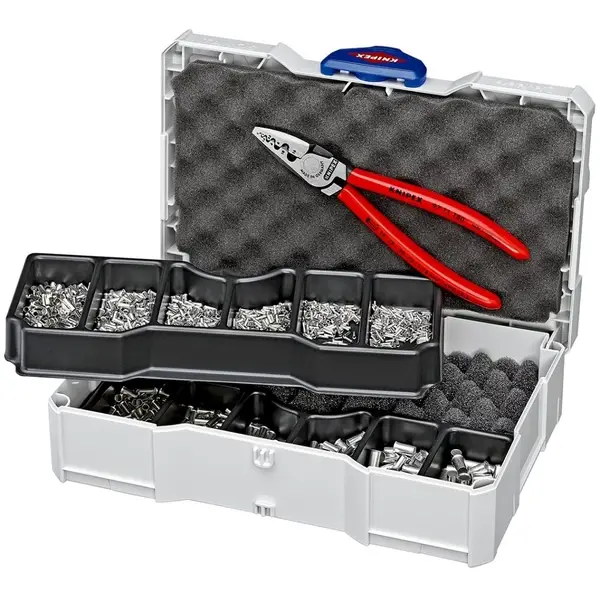 KNIPEX BỘ DỤNG CỤ BẤM COS 97 90 05 CHO ĐẦU COS PIN 1 X 97 71 180