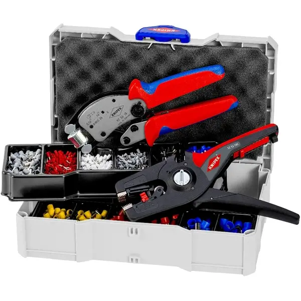 KNIPEX BỘ DỤNG CỤ BẤM COS 97 90 14 CHO ĐẦU COS PIN 1 X 97 53 18