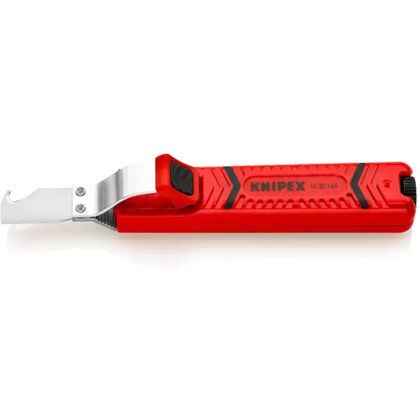 KNIPEX DỤNG CỤ TUỐT DÂY 16 20 165 SB CÓ LƯỠI DAO MỔ