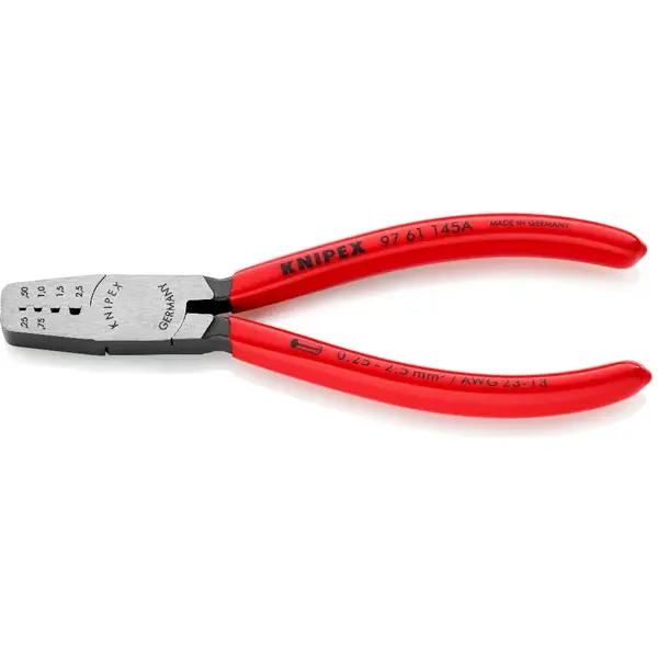 KNIPEX KÌM BẤM COS 97 61 145 A CHO ĐẦU COS PIN