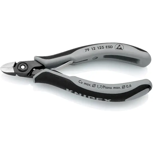 KNIPEX KÌM CẮT CẠNH CHÍNH XÁC CHO ĐIỆN TỬ ESD 79 12 125 ESD