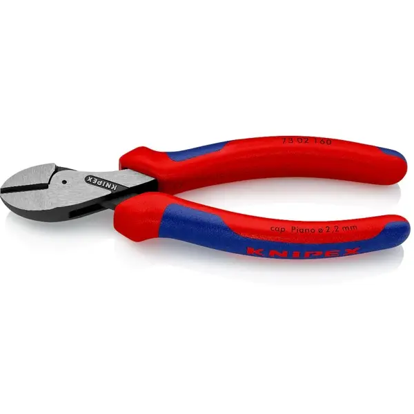 KNIPEX KÌM CẮT CHÉO NHỎ GỌN KNIPEX X-CUT 73 02 160 TRUYỀN ĐỘNG CỘNG LỰC