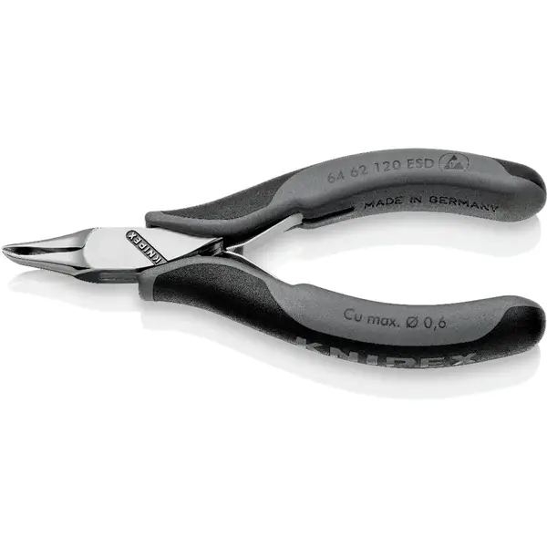 KNIPEX KÌM CẮT ĐẦU CÙNG ĐIỆN TỬ ESD 64 62 120