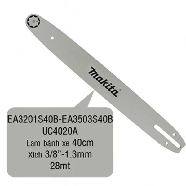 Lam cưa xích UC4020 165202-6 Makita 191G25-8