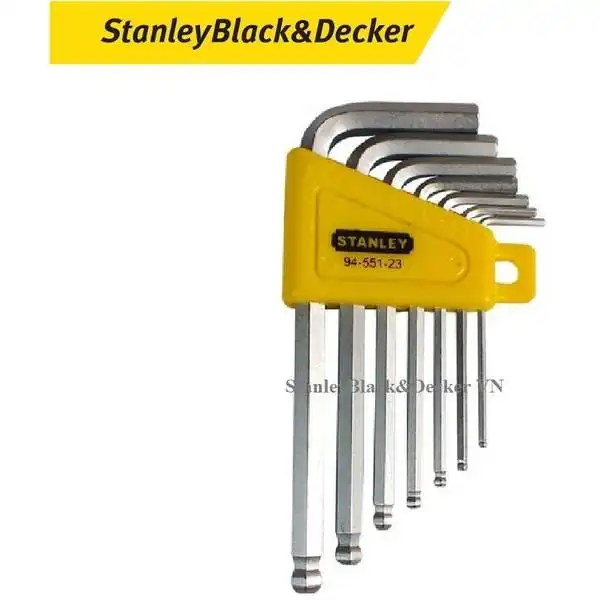 Lục giác đầu bi hệ mét (bộ 7pc) Stanley STMT94551-8