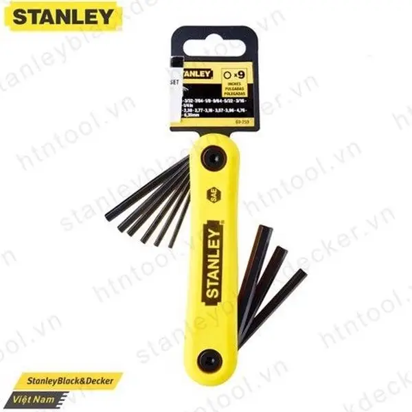 Lục Giác Gập Hệ inch 5 Chi Tiết Stanley 69-260