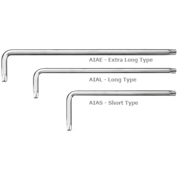 Lục giác L sao (dài) T45 TOPTUL AIAE4520